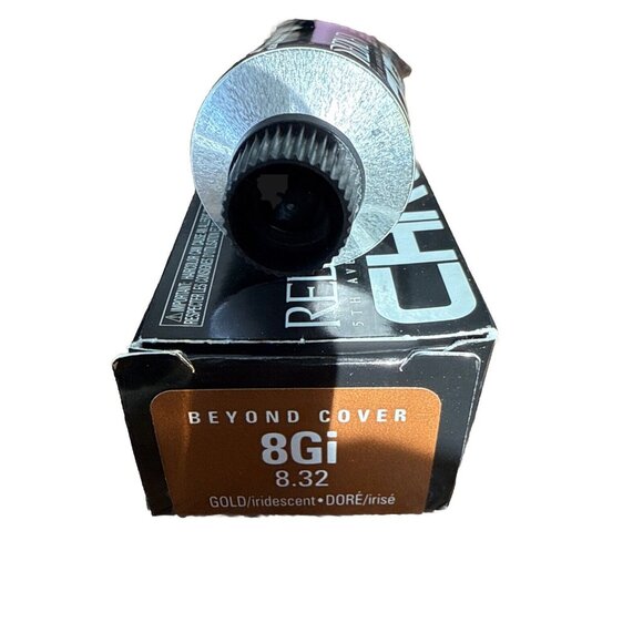 Redken Chromatics Beyond Cover Permanent Haircolor 2 oz 8Gi Gold/iridescent - Picture 2 of 2